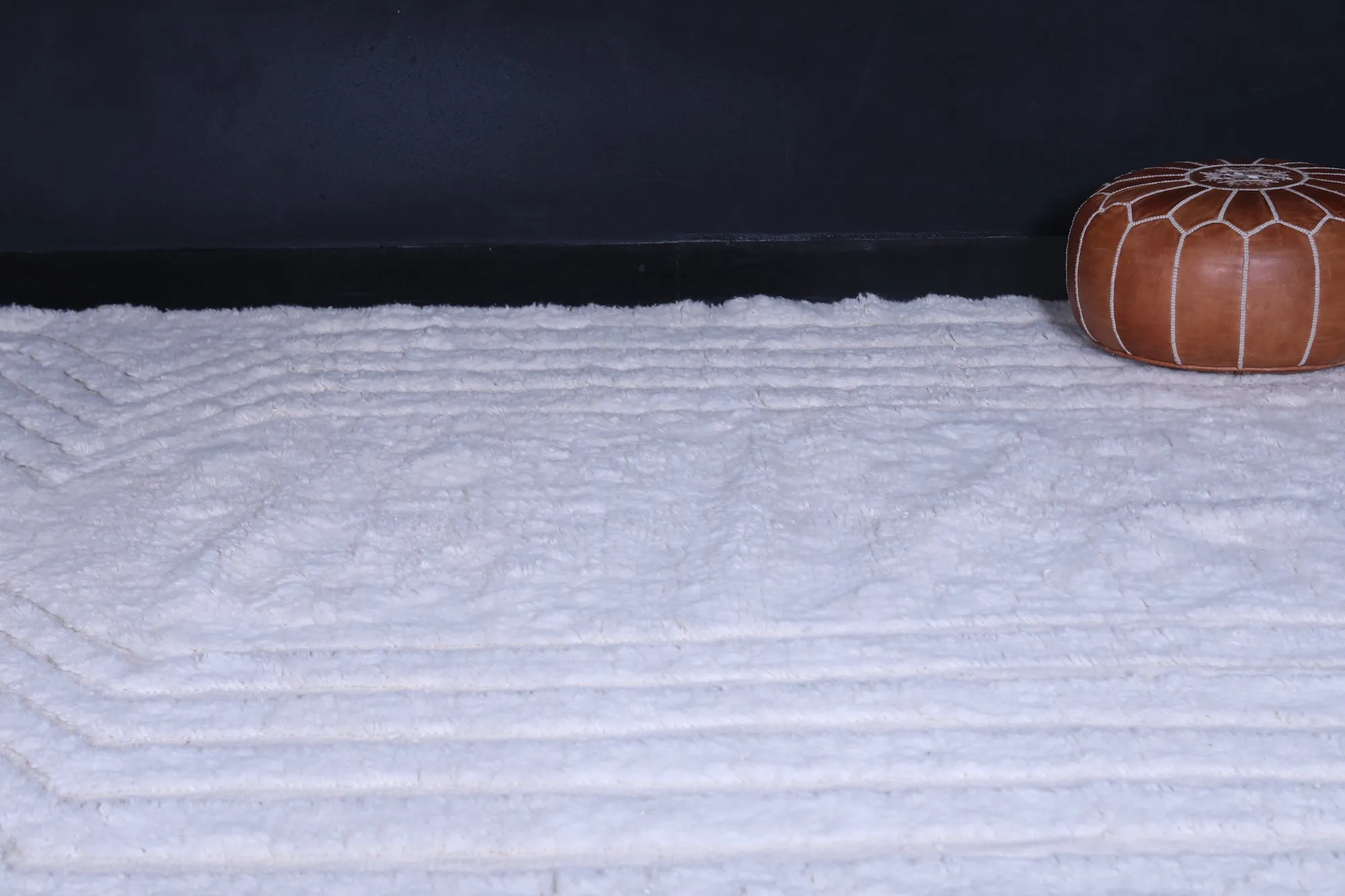 Beni Ourain Beige rug - Custom Wool rug - Azilal rug