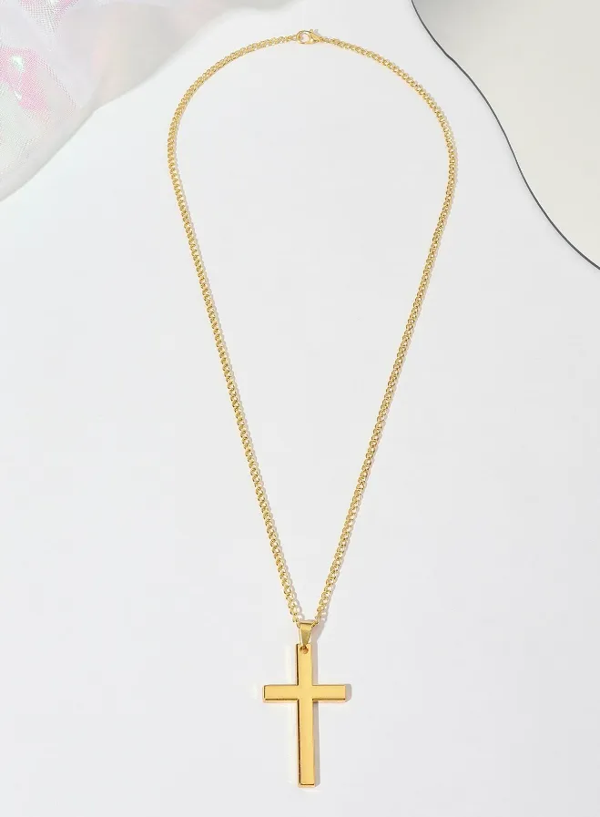 Big Cross Necklace