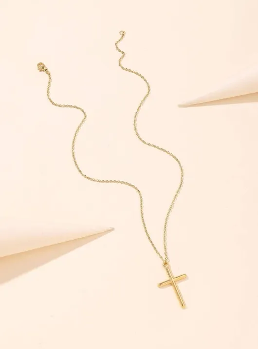 Big Cross Necklace
