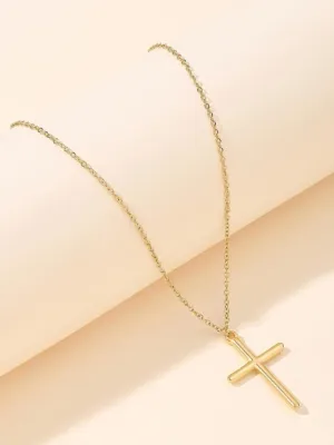 Big Cross Necklace