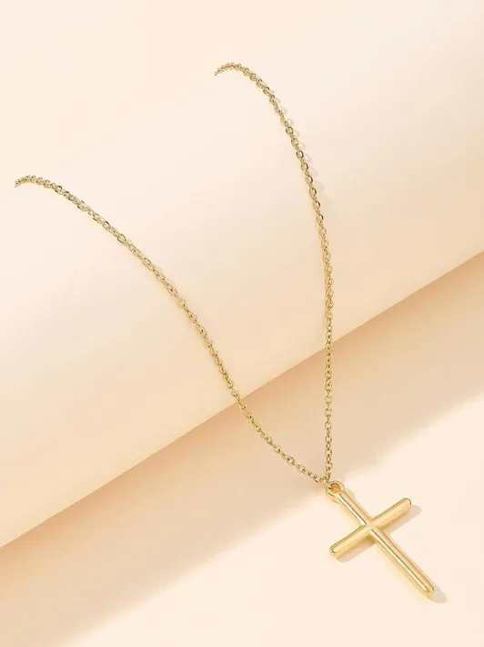 Big Cross Necklace