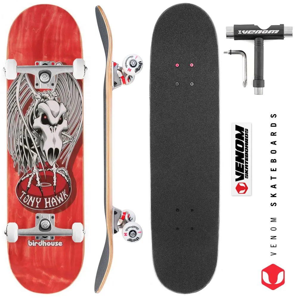 Birdhouse Pro Hawk Falcon 4 Custom Complete Skateboard - 8.25"