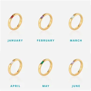 Birthstone Ring