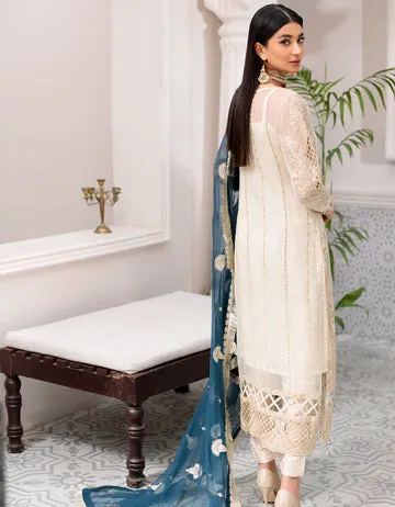 BL 305| Emaan Adeel Belle Robe Vol 3 | Unstitched Embroidered Luxury Chiffon Suits