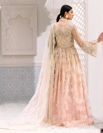 BL 309 | Emaan Adeel Belle Robe Vol 3 | Unstitched Embroidered Luxury Chiffon Suits