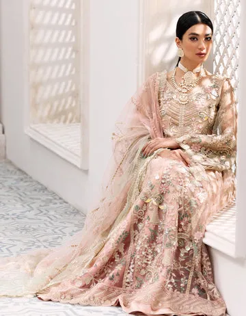 BL 309 | Emaan Adeel Belle Robe Vol 3 | Unstitched Embroidered Luxury Chiffon Suits