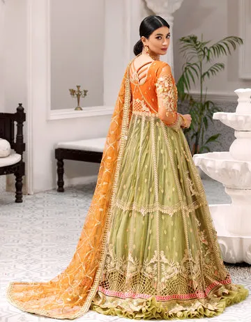 BL 310 | Emaan Adeel Belle Robe Vol 3 | Unstitched Embroidered Luxury Chiffon Suits