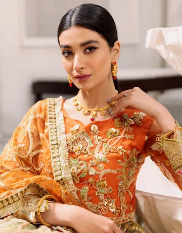 BL 310 | Emaan Adeel Belle Robe Vol 3 | Unstitched Embroidered Luxury Chiffon Suits