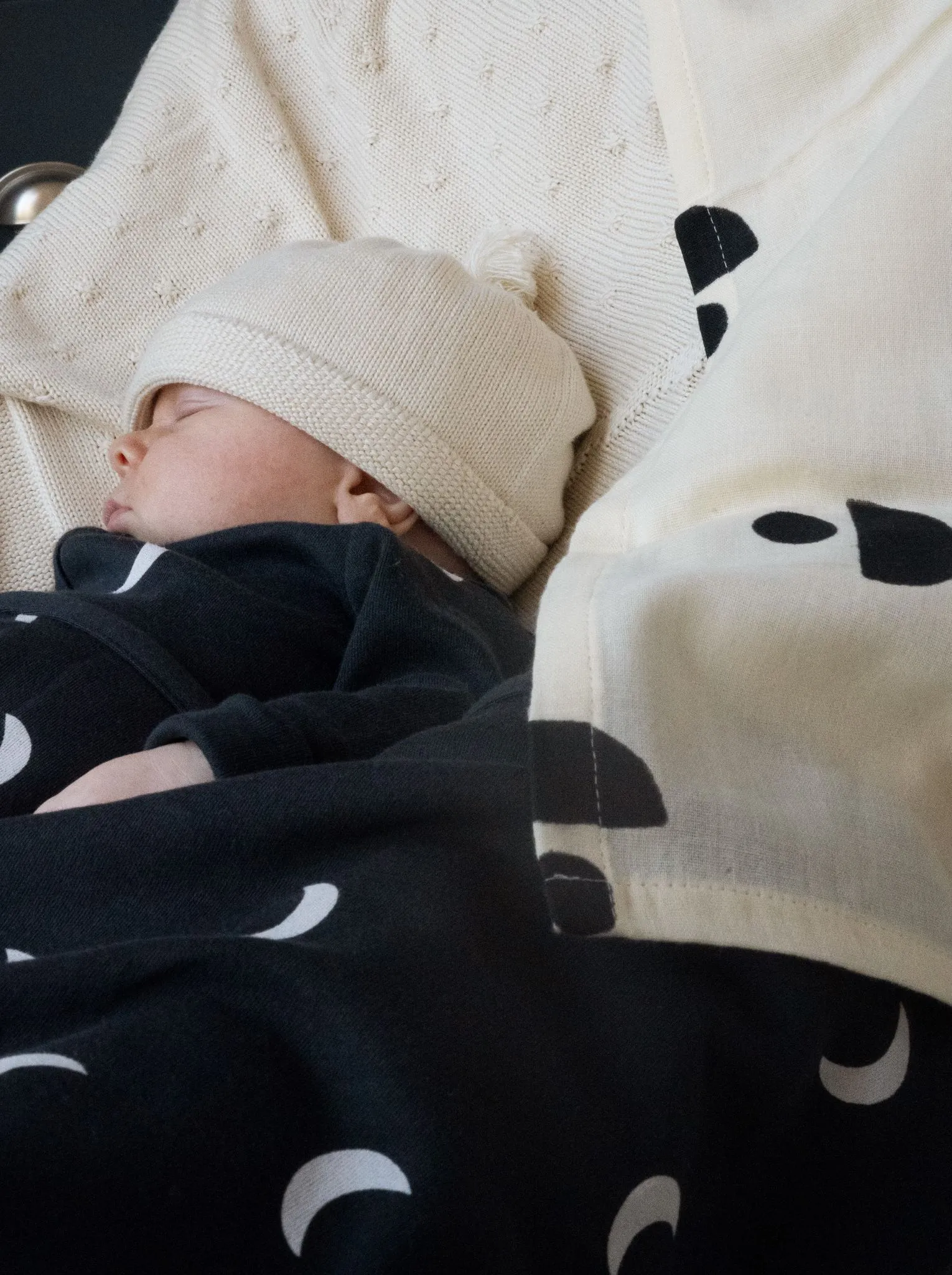 Black Midnight Reversible Blanket