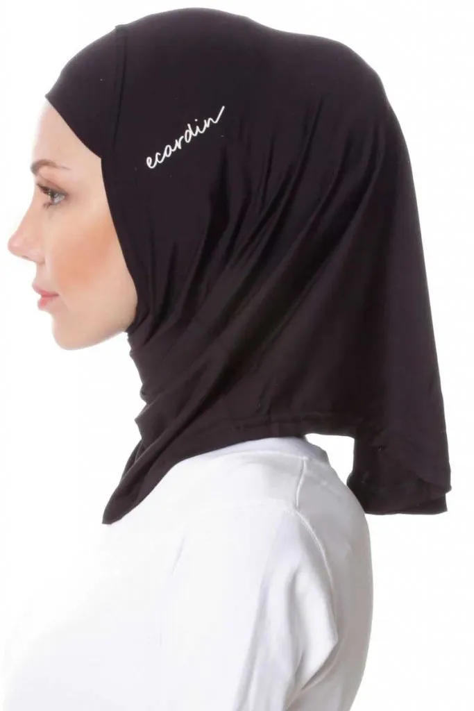 Black Sports Hijab