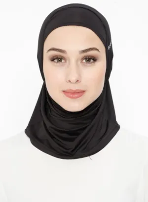 Black Sports Hijab