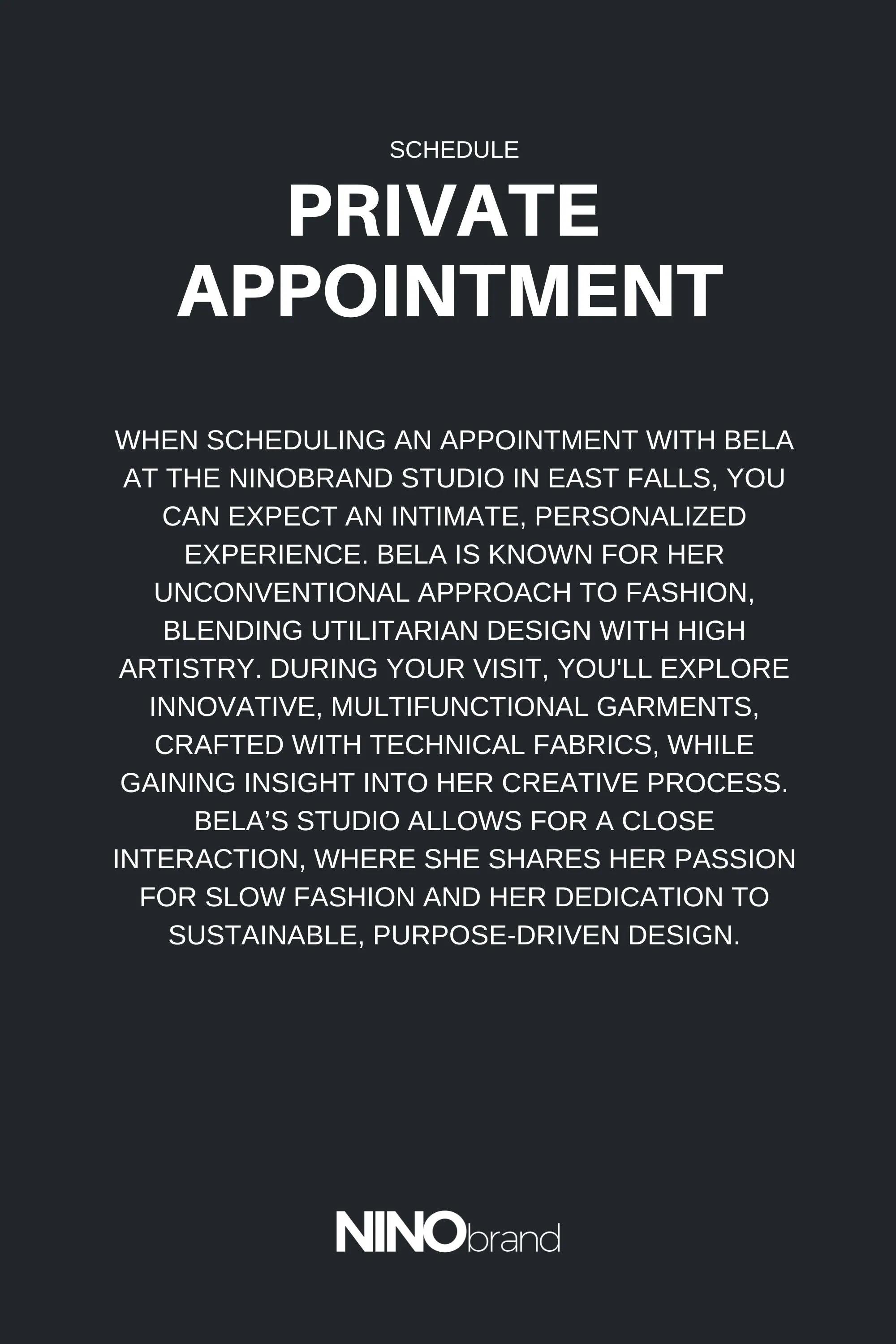 Book an appointment
