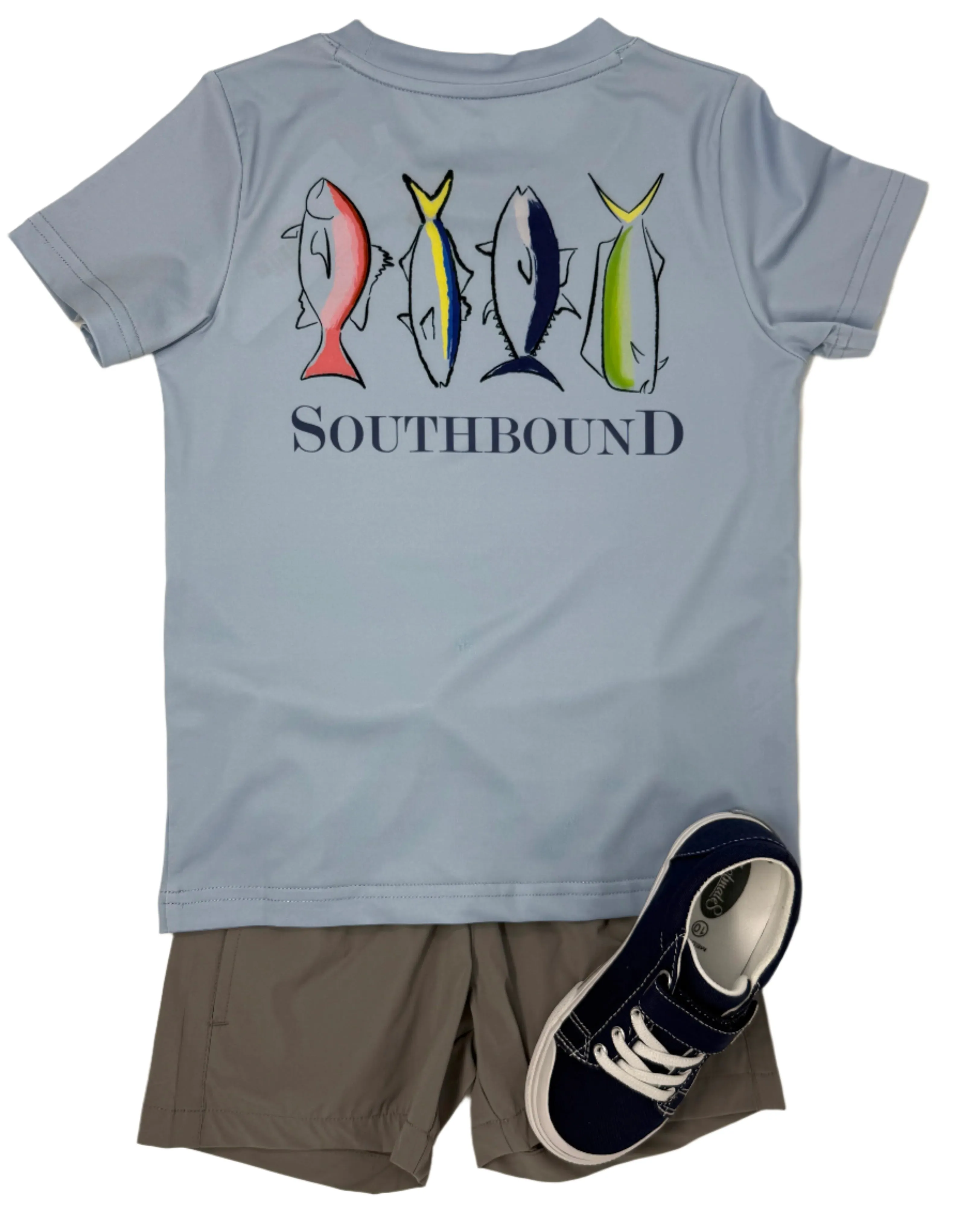 Boy's Performance Tee - Fishing Lure