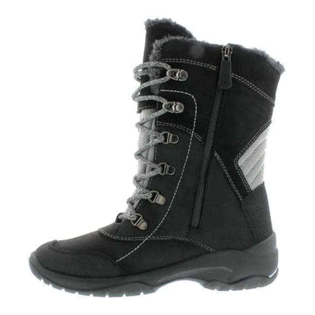 Brand new Santana Canada Women's Topspeed Mid Boot Black Leather, Sz 7! Made in Italy! Retails $358 