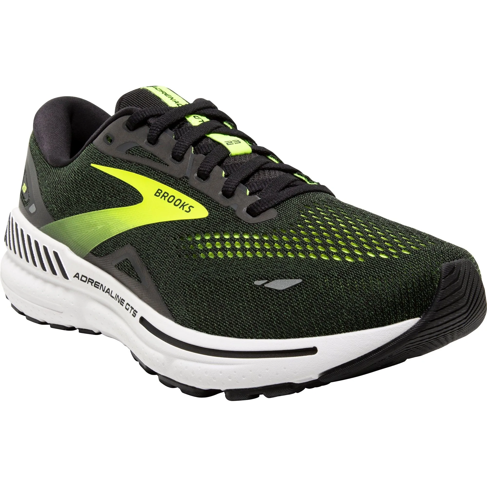 Brooks Adrenaline GTS 23 Mens Running Shoes - Black