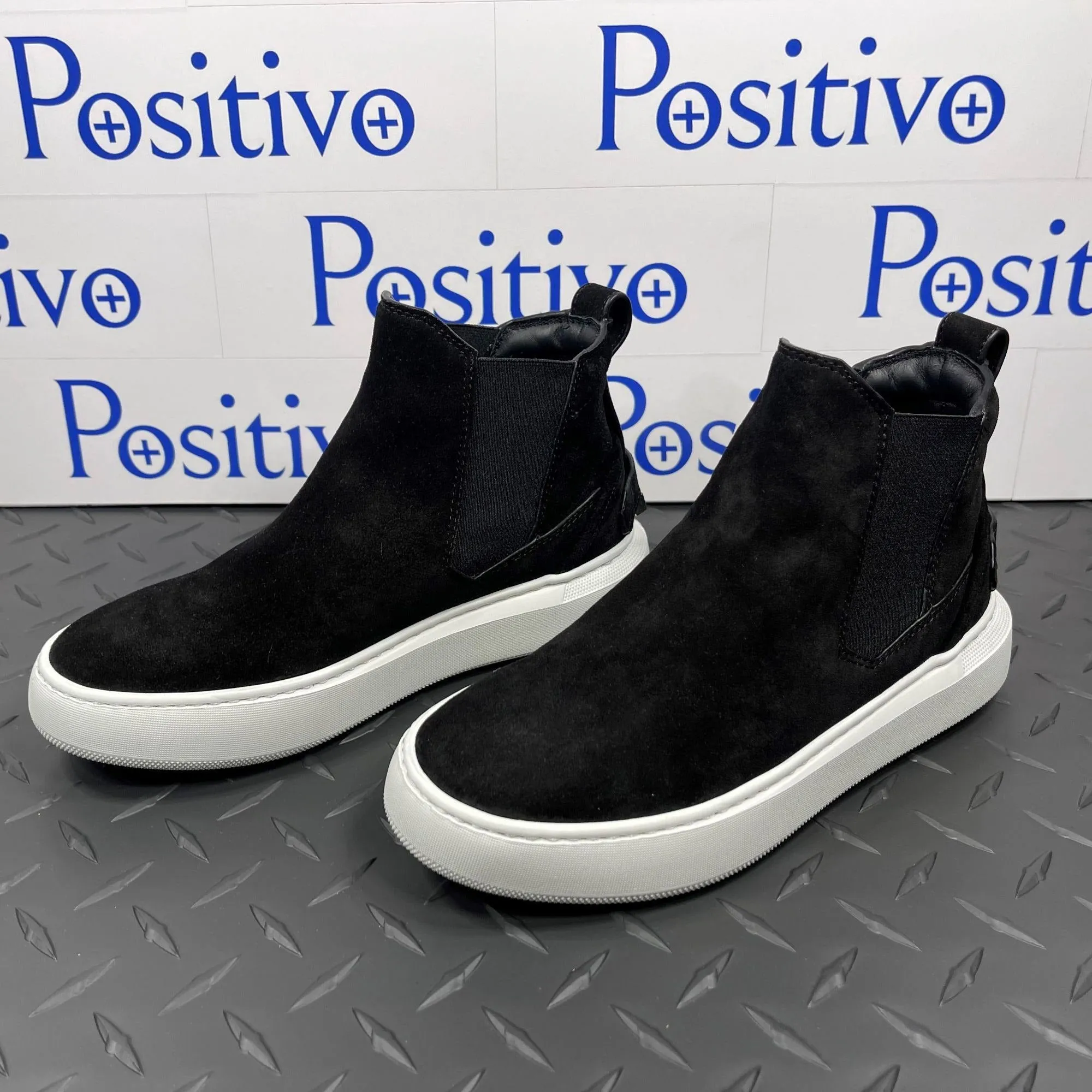 Buscemi Soho Black Suede Sneakers