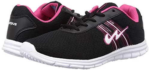 Campus Women's Blk/Rani Running Shoe Sport shoe-7UK/India (41 EU) (Perry (L))