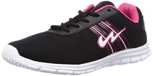 Campus Women's Blk/Rani Running Shoe Sport shoe-7UK/India (41 EU) (Perry (L))
