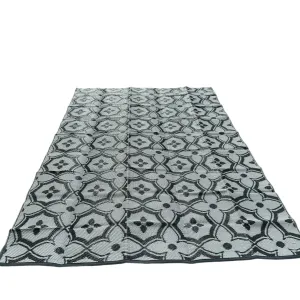 Caravan Camping Mat Classic Grey White 1.8m x 2.74m
