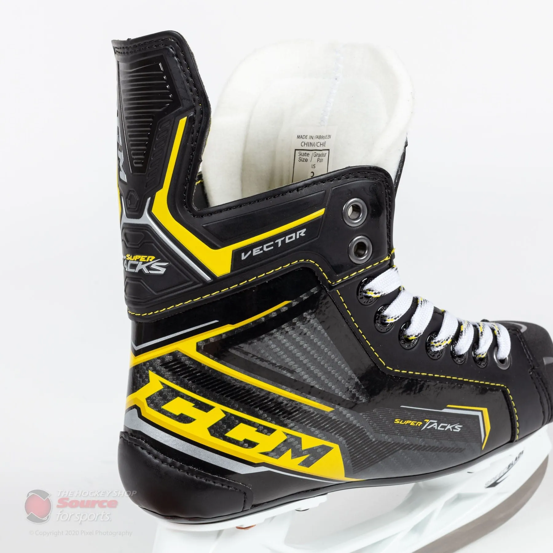 CCM Super Tacks Vector Junior Hockey Skates - 2020