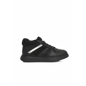 Cerruti 1881 Black Cowhide Women Sneaker
