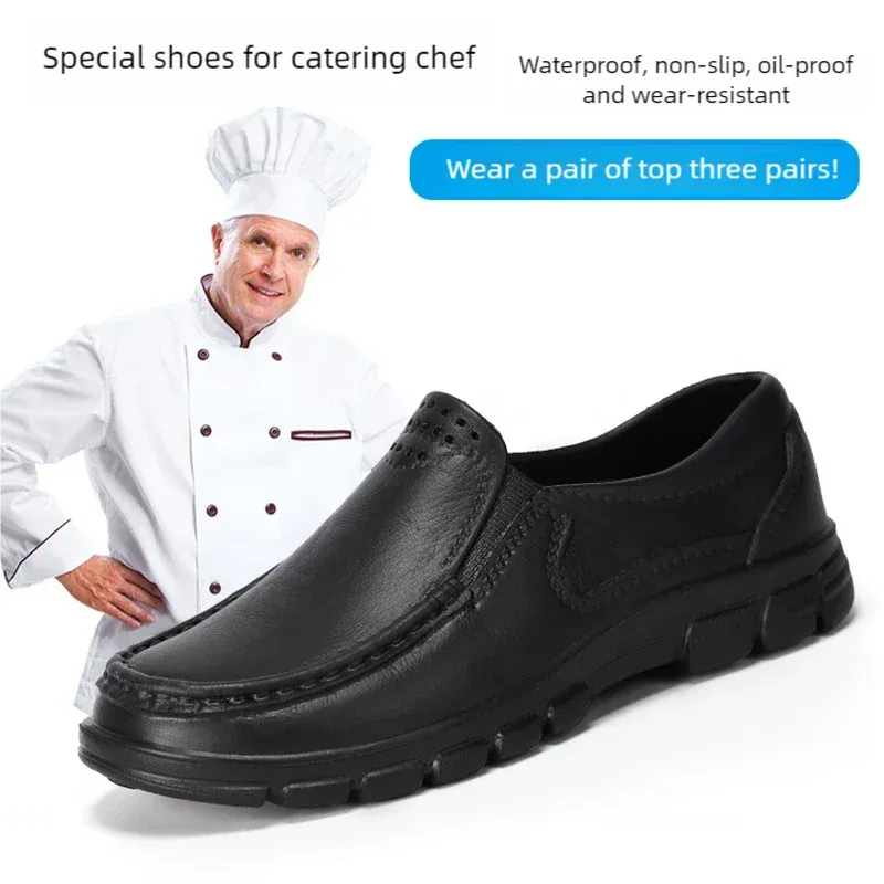 Chef Shoes Anti-Slip EVA Casual Work Shoes for Men