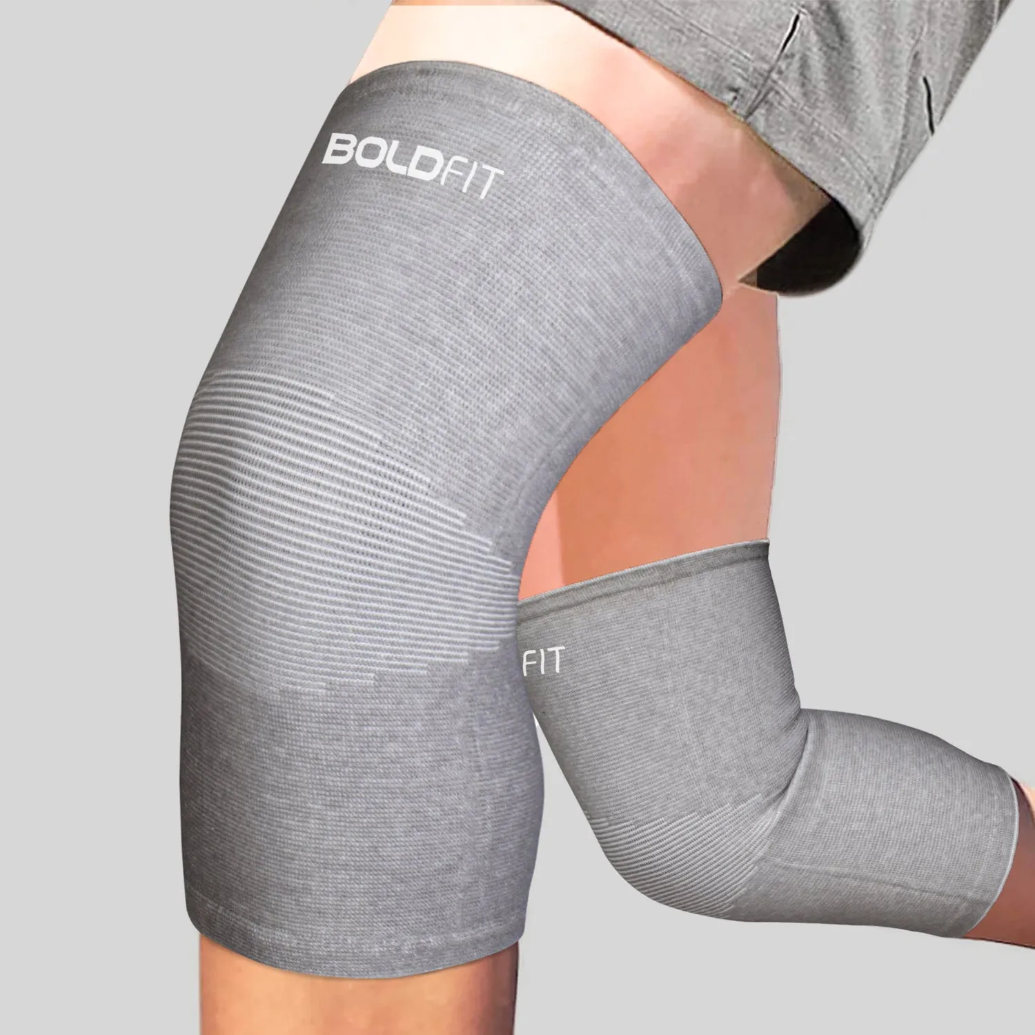 Classic Knee Sleeve - Grey