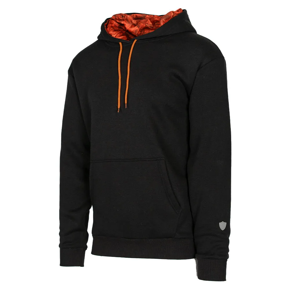Classic Lined Hoodie | SA Forest Camo-High Vis Orange | Black