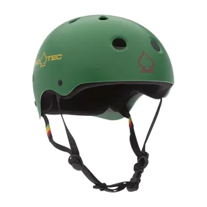Classic Skate Helmet - Matte Rasta Green