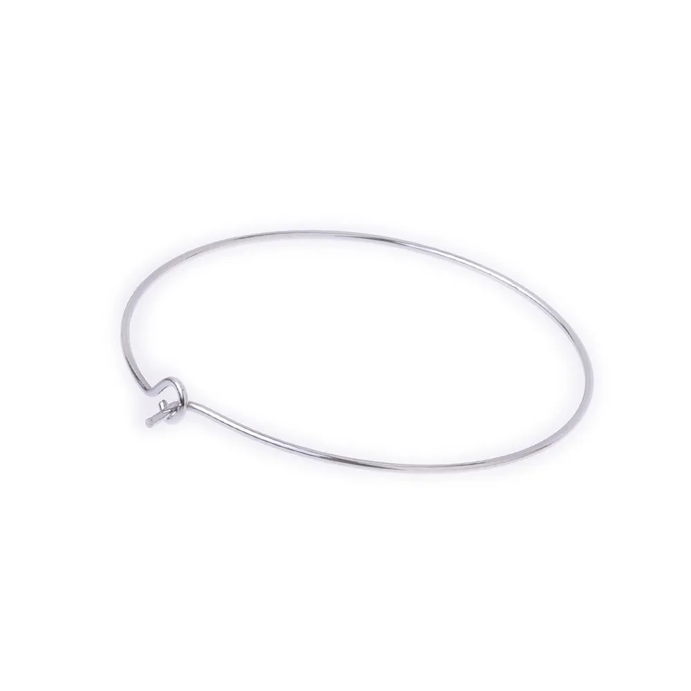Clip On Hoop Earrings Fashion earrings modern handmade clip earrings diy jewelry 3cm silver  20pcs 10178701
