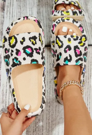 Colorful Leopard Cloud Slides