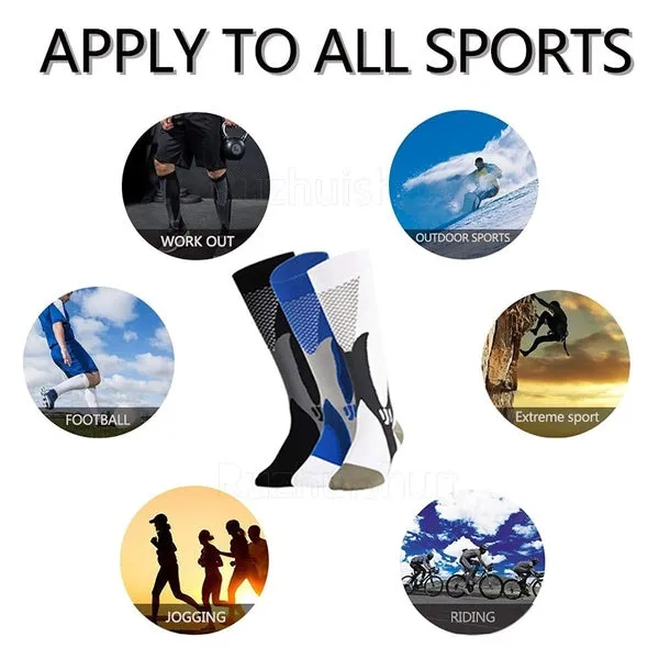 Compression Socks for Men Women Running Socks for Running Nurses Shin Splints Flight Travel
