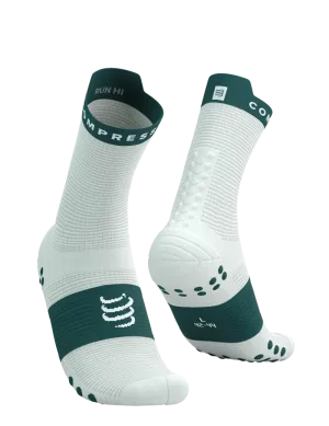 Compressport Unisex's Pro Racing Socks v4.0 Run High - Sugar/Storm