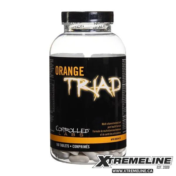 Controlled Labs Orange Triad, 180 Tablets
