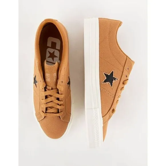 Converse Shoes Mens 10 Brown Raw Sugar One Star‎ Pro Skate 90's Street Y2K NEW