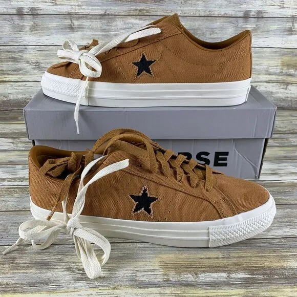 Converse Shoes Mens 10 Brown Raw Sugar One Star‎ Pro Skate 90's Street Y2K NEW