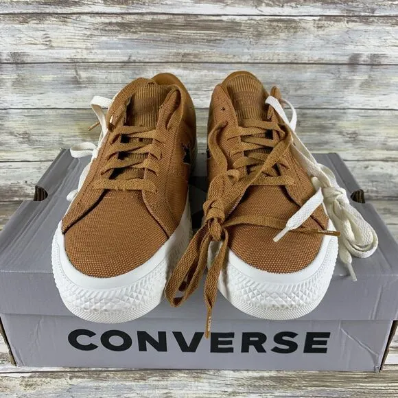 Converse Shoes Mens 10 Brown Raw Sugar One Star‎ Pro Skate 90's Street Y2K NEW