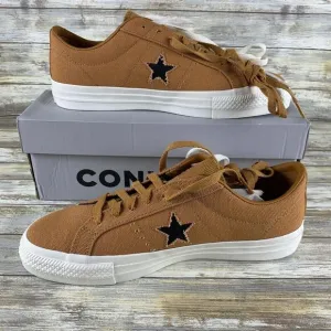 Converse Shoes Mens 10 Brown Raw Sugar One Star‎ Pro Skate 90's Street Y2K NEW