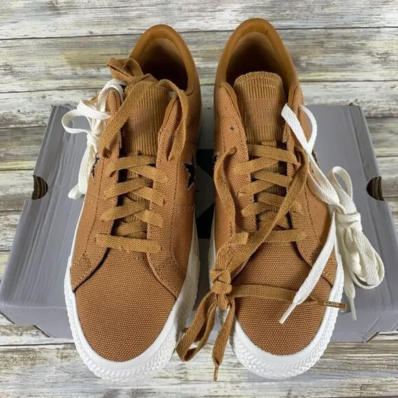 Converse Shoes Mens 10 Brown Raw Sugar One Star‎ Pro Skate 90's Street Y2K NEW