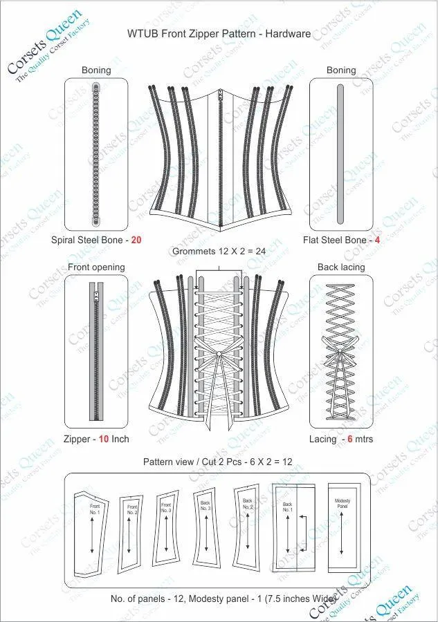 Coral Waist Training Corset