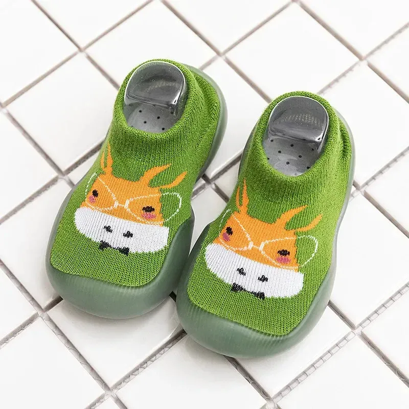 Cozy Cartoon Non-slip Infant Shoes: Cute and Safe Footwear for Baby's