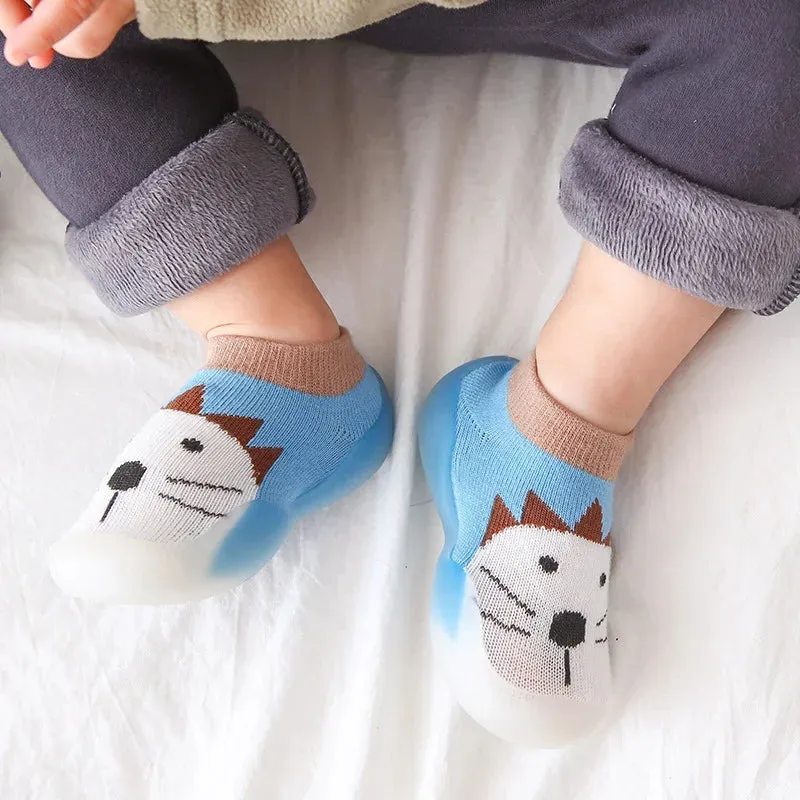 Cozy Cartoon Non-slip Infant Shoes: Cute and Safe Footwear for Baby's