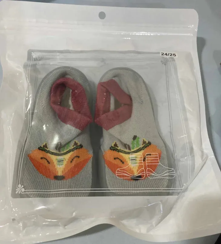 Cozy Cartoon Non-slip Infant Shoes: Cute and Safe Footwear for Baby's