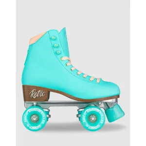 CRAZY SKATE RETRO ROLLER TEAL ROLLER SKATES