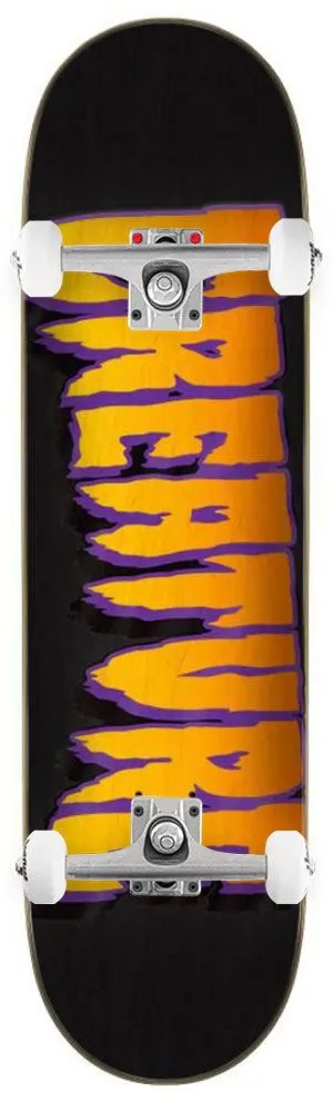 Creature Logo Outline Stumps Custom Complete Skateboard - 8.51"