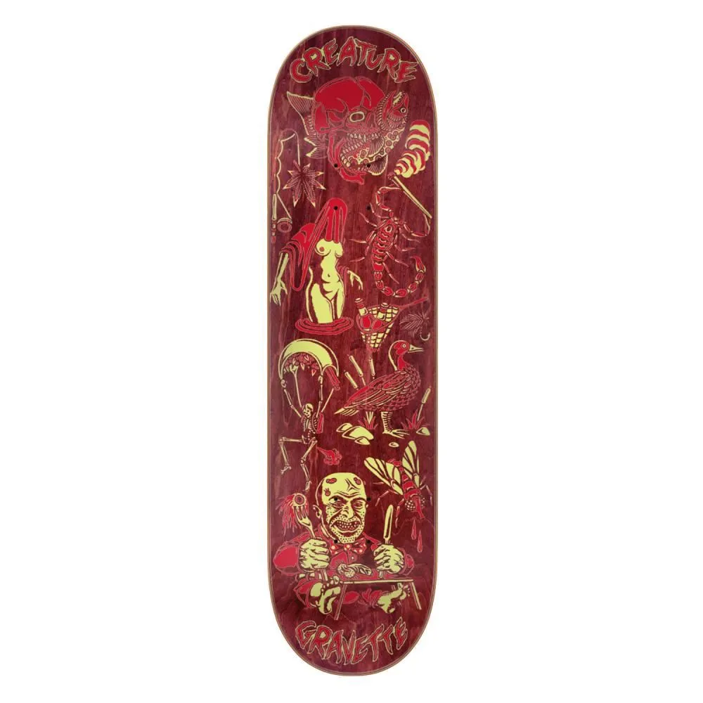 Creature VX Gravette Fiend Flash x Venom Custom Complete Skateboard - 8.3"