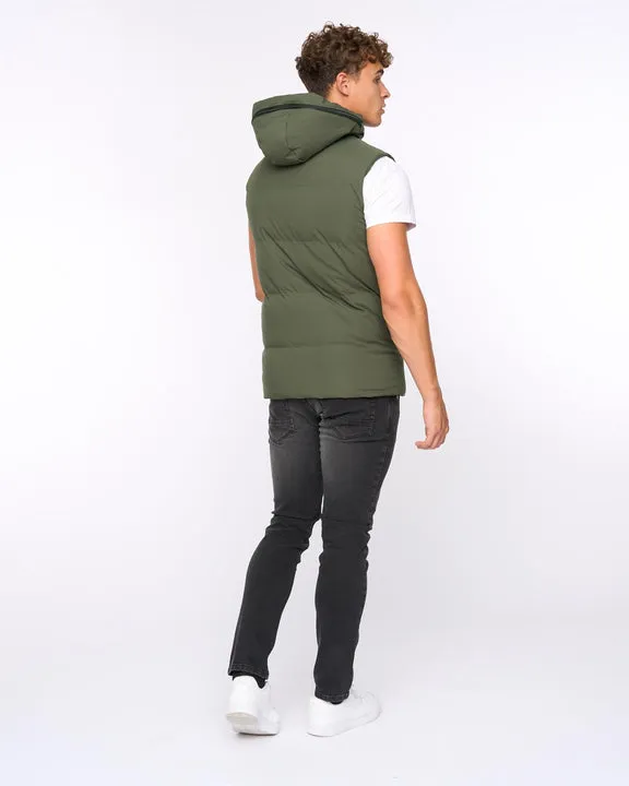 Crosshatch Hanjo Gilet Olive