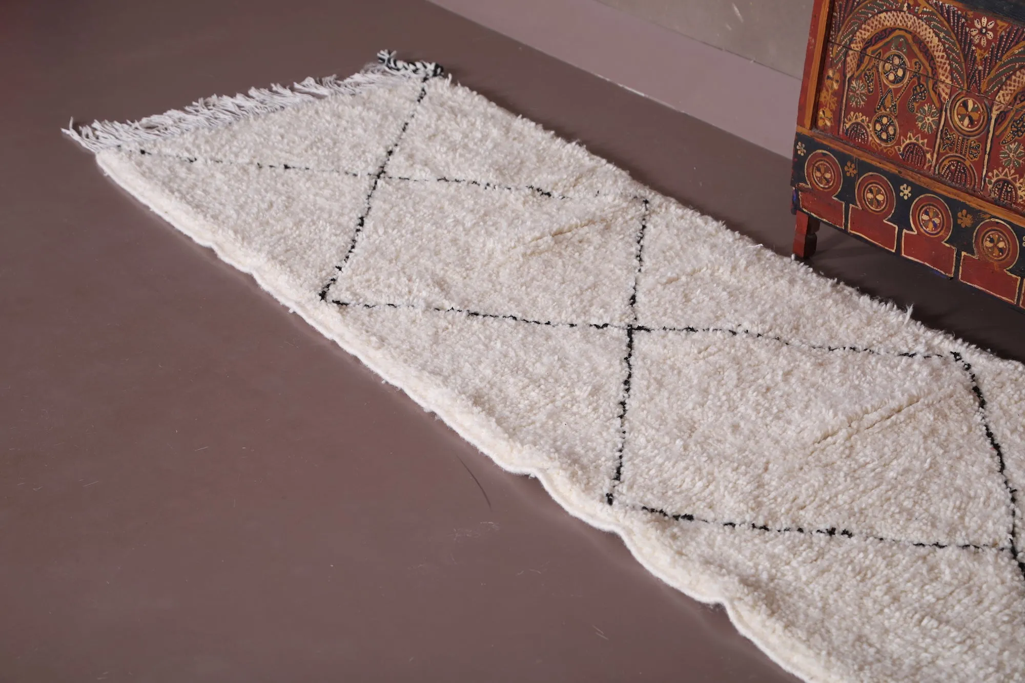Custom area rug - Handmade Beni ourain rug - Moroccan rug