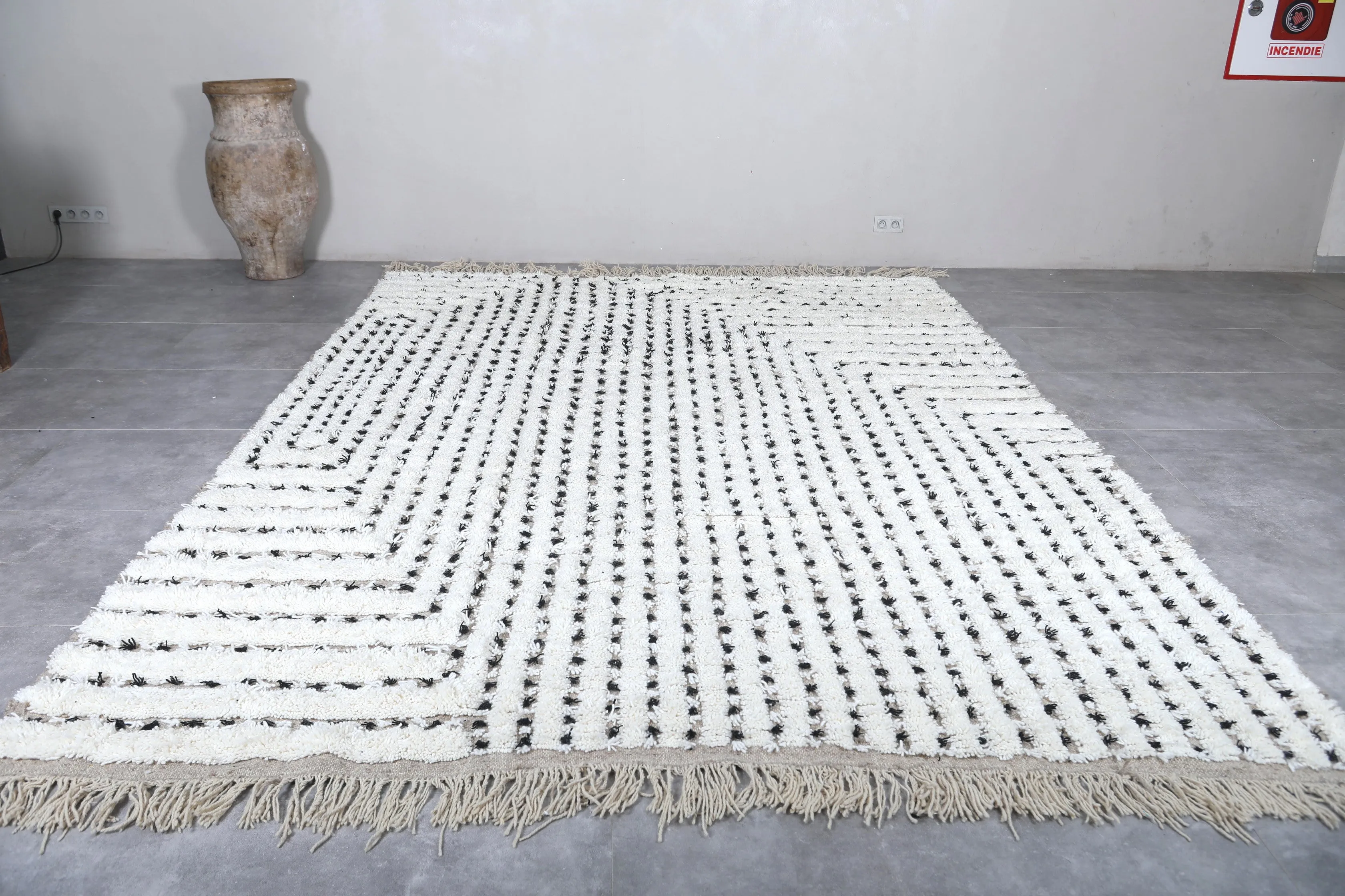 Custom Berber rug - Handmade Beniourain rug - Morocco rug