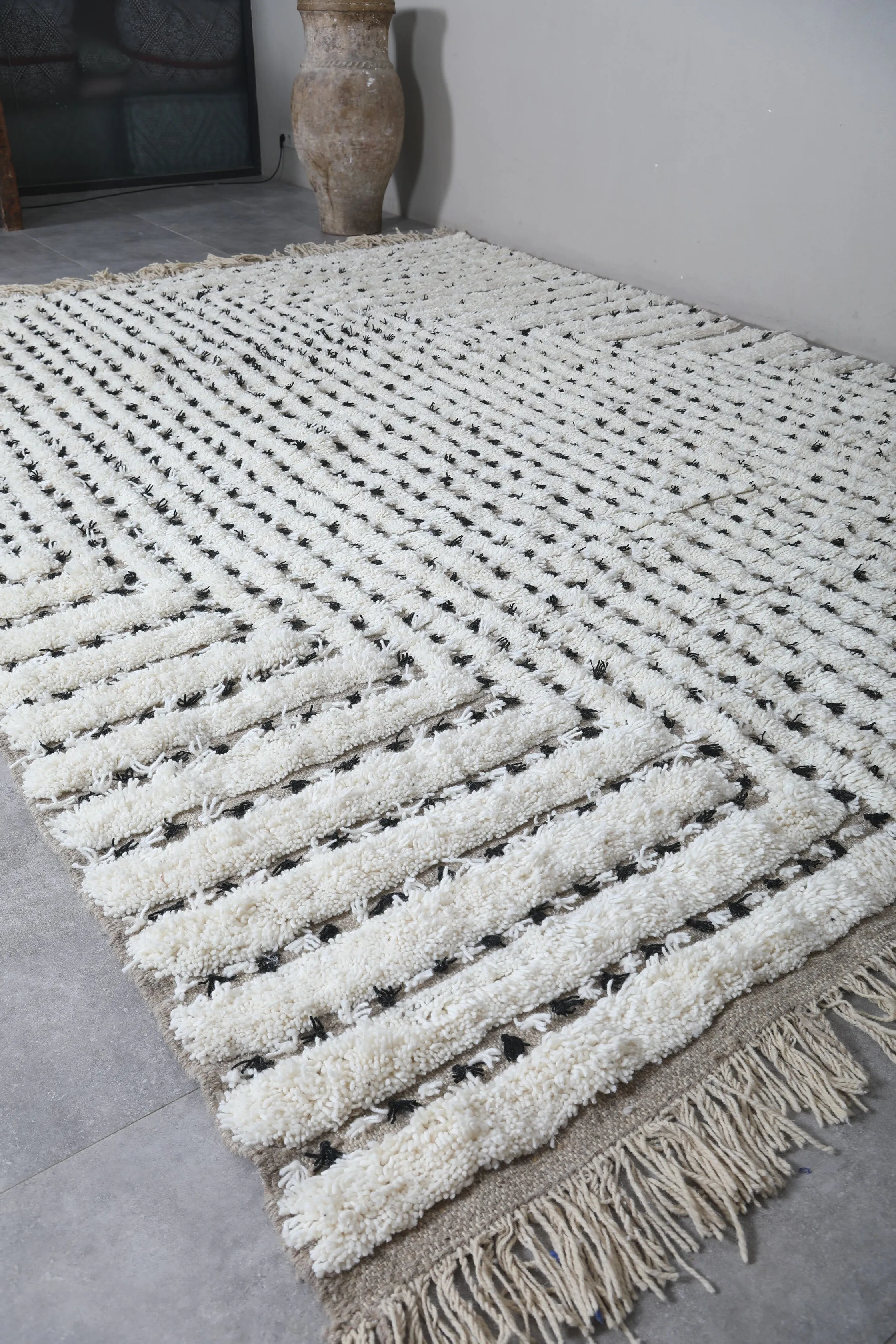 Custom Berber rug - Handmade Beniourain rug - Morocco rug